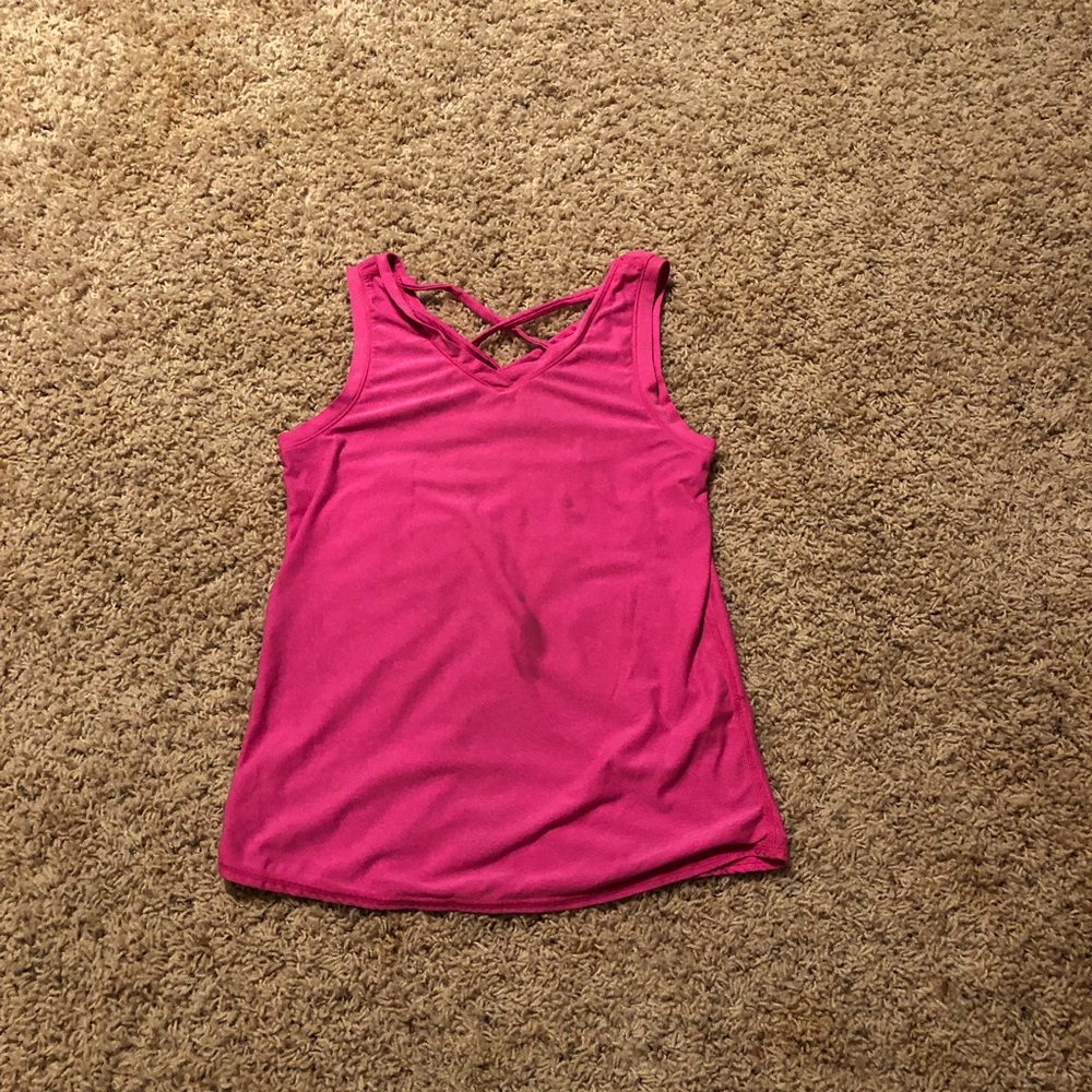 Pink tank top